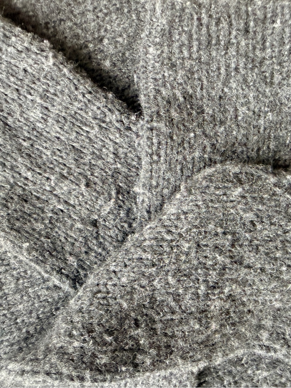 The Row Charcoal Gray V-Neck Sweater - Picture 4 of 4